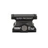SUPER PRECISION TRIJICON MRO MOUNTS - LOWER 1/3 CO-WITNESS BLACK MRO MOUNT