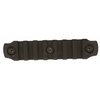 KEYMOD PICATINNY RAIL SECTIONS BLACK - KEYMOD PICATINNY NYLON RAIL SECTION 4 INCH BLACK