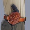 COMBAT MASTER HOLSTERS - COMBAT MASTER S&W L FRAME 686 2 1/2" -TAN-RIGHT HAND