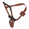 GREAT ALASKAN SHOULDER HOLSTERS - GREAT ALASKAN 1911 5" -TAN-RIGHT HAND