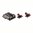 FUSION FIREARMS 1911 FUSION FIBER OPTIC ADJUSTABLE DOVETAIL SIGHT SET