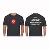 AR15.COM 2A ABSOLUTIST T-SHIRT LARGE GRAY