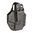 BLACKHAWK STACHE IWB LB HOLSTER GLOCK 43/43X SPRGFLD HELLCAT BLACK