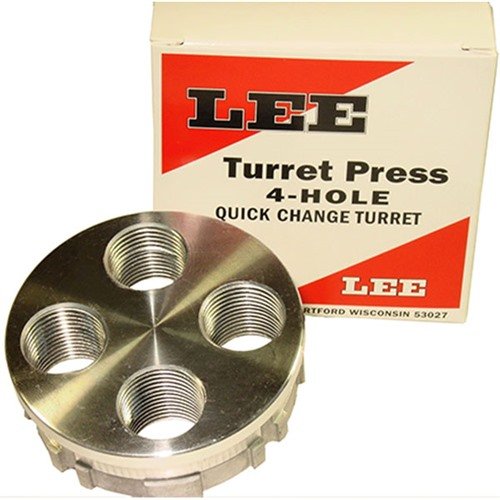 4-HOLE QUICK CHANGE TURRET - LEE PRECISION LEE 4 HOLE TURRET