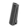 1911 CHECKERED STEEL GOVERNMENT MODEL MAINSPRING HOUSINGS - 1911 GOVT BLACK CHECKERED STEEL MAINSPRING HOUSING