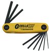 GORILLA GRIP® FOLD-UP SAE WRENCH SETS - GORILLA GRIP SAE HEX WRENCH 9-PIECE SET (0.050"-3/16")