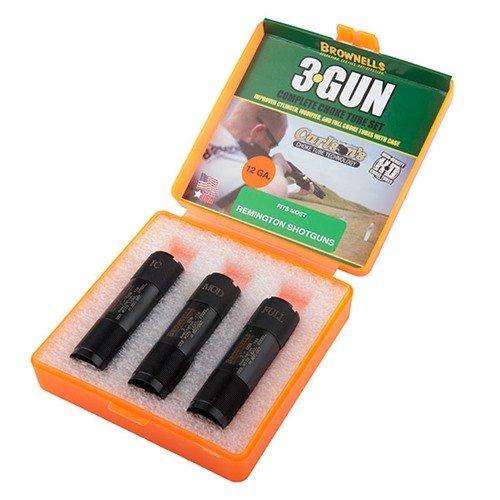 12GA 3-GUN REM CHOKE CHOKE TUBE SET - BROWNELLS 3-GUN EXTENDED CHOKE TUBE SET FOR REMINGTON