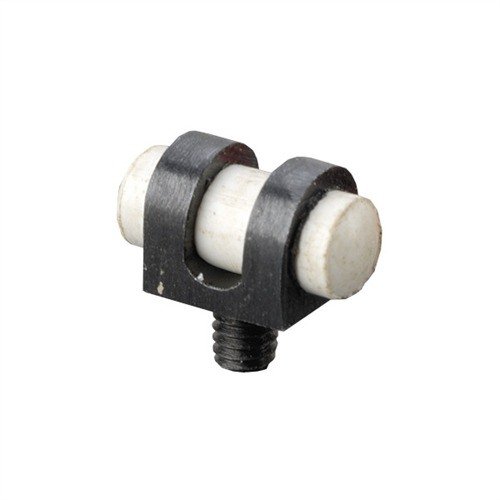 HIGH VISIBILITY FRONT SIGHT SHOTGUN BEADS - CARLSONS HIGH VISIBILITY BEADS 6-48 THREAD WHITE