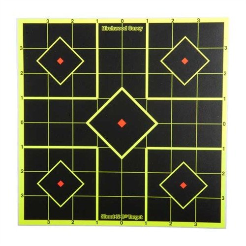 SHOOT-N-C® TARGET - BIRCHWOOD CASEY 8" SIGHT-IN, 15 PACK