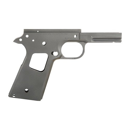 1911 RECON RECEIVER CARBON, SMOOTH - CASPIAN 1911 RECON RECEIVER, CARBON, SMOOTH CHECKERING