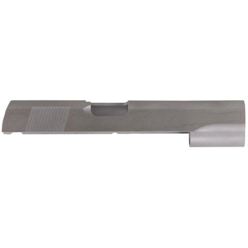 1911 SLIDES - CASPIAN CARBON STEEL, NC SIGHT CUT, .45 ACP