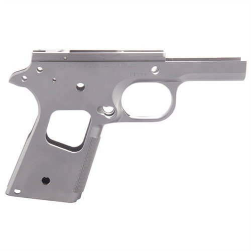 CASPIAN OFFICERS RECEIVER W/NOWLIN, SS, 25 LPI CHECKERING