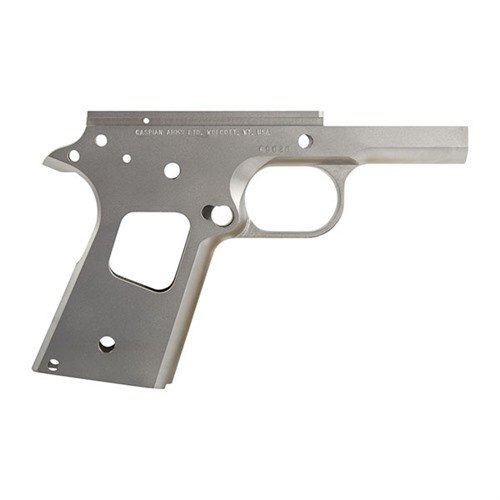 CASPIAN OFFICERS RECEIVER W/STD, SS, SMOOTH CHECKERING