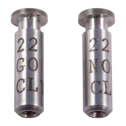 CLYMER GO & NO-GO HEADSPACE GAUGE SETS - CLYMER 22 LONG RIFLE HEADSPACE GAUGE KIT STEEL
