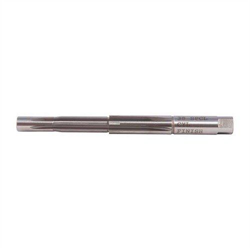 PISTOL CHAMBERING REAMERS - CLYMER RIMMED FINISHER STYLE REAMER FITS .38 S&W SPECIAL CYLINDER