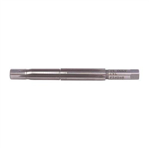 PISTOL CHAMBERING REAMERS - CLYMER RIMMED FINISHER STYLE REAMER FITS .45 LONG COLT CYLINDER