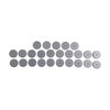 WHEELS - WHEEL, EX-FINE, #74 WHEEL, 1/16" ARBOR