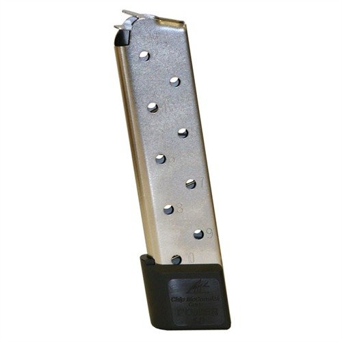 1911 10RD 45ACP POWER MAGAZINE - CHIP MCCORMICK CUSTOM POWER MAGAZINE, 10-ROUND