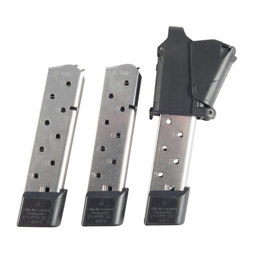 1911 45ACP POWER MAGAZINE 3 PACK & LOADER - CHIP MCCORMICK CUSTOM 10RD POWER MAG 3 PACK W/LOADER