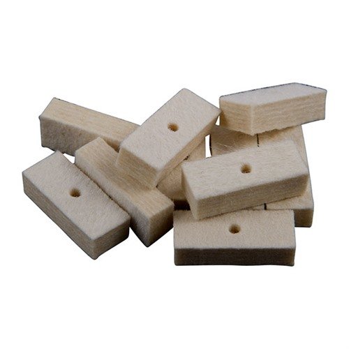BOLT ACTION CLEANING KIT - DEWEY LUG CLEANING FELT REFILL, 10-PAK