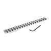 SAVAGE ROUND BACK LONG ACTION SCOPE BASES - SAVAGE 110-116 ROUND BACK LONG ACTION 20 MOA SILVER