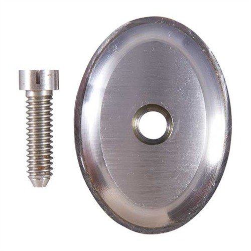RIFLE GRIP CAP - JERRY FISHER SMALL (1.7"X1.23") STEEL GRIP CAP
