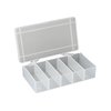 BROWNELLS STORAGE BIN, 5 COMPARTMENT, 5-7/8"X3-1/2"X1-3/4", 2 PACK