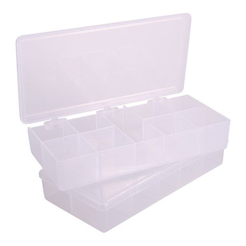 COMPARTMENT BOXES - BROWNELLS STORAGE BIN, 9 COMPARTMENT, 7"X3-1/2"X1-1/4", 2 PACK