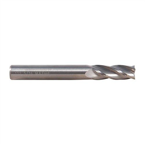 SOLID CARBIDE CENTER-CUT END MILL CUTTERS - BROWNELLS END MILL, CARBIDE, 5/16"