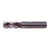 SOLID CARBIDE CENTER-CUT END MILL CUTTERS - END MILL, CARBIDE, 7/16"