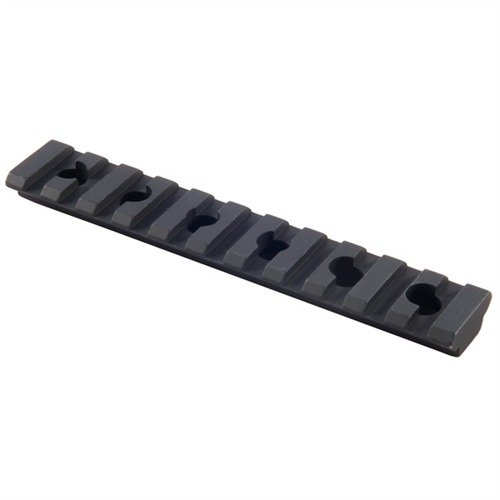 AR-15 PICATINNY DIRECT THREAD UFIR RAIL ALUMINUM - GG&G DIRECT THREAD UFIR RAIL PICATINNY ALUMINUM BLACK 4.5"