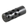 QUIET MUZZLE BRAKE 7MM - QUIET MUZZLE BRAKE 7 MM 1/2-28 STEEL BLUED