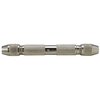 BROWNELLS DOUBLE-ENDED PIN VISE, NO. 90, NICKEL PLATED