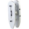 GRACO CORP STANDARD ADJUSTABLE BUTT PLATE SILVER ALUMINUM