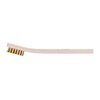 HEAVY-DUTY STRAIGHT WIRE GUNSMITH BRUSHES - GUNSMITH HEAVY DUTY BRUSH, BRASS WIRE, STRAIGHT, 1 PACK