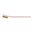 BROWNELLS GUNSMITH HEAVY DUTY BRUSH, BRASS WIRE, STRAIGHT, 1 PACK