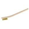 HEAVY-DUTY STRAIGHT WIRE GUNSMITH BRUSHES - GUNSMITH HEAVY DUTY BRUSH, BRASS WIRE, STRAIGHT, 6 PACK