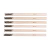 HEAVY-DUTY STRAIGHT WIRE GUNSMITH BRUSHES - GUNSMITH HEAVY DUTY BRUSH, SS WIRE, STRAIGHT, 6 PACK