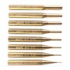 BRASS PUNCH SET - BRASS PIN PUNCH SET, 8 PC