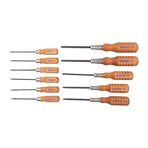 11 PIECE STAR SCREWDRIVER SET - GRACE USA 11 PIECE STAR SCREWDRIVER SET