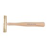 GUNSMITH'S BRASS HAMMER - BRASS HAMMER WIDE 8OZ