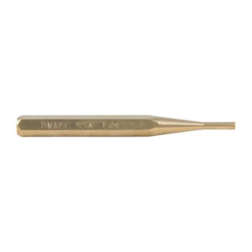 BRASS PUNCH SET - GRACE USA 1/8" (3.2MM) BRASS PIN PUNCH