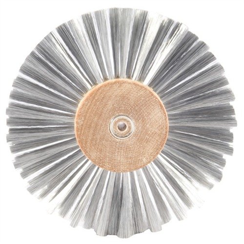 .0025" STAINLESS STEEL BRUSHING WHEELS - GROBET FILE CO. OF AMERICA INC 4 ROW SUPER-SOFT CARDING WHEEL