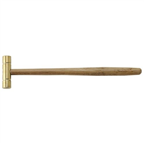 SMALL, SOLID BRASS HAMMER - GROBET FILE CO. OF AMERICA INC 2 OZ. BRASS HAMMER