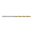BROWNELLS DRILL BIT, TIN COATED, #43, 0.089"
