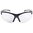 BROWNELLS MAGNIFYING SAFETY GLASSES 2X BLACK W/ CLEAR LENS