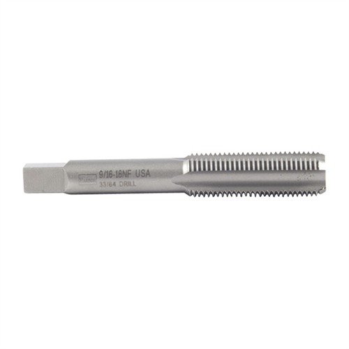 FRACTIONAL CARBON TAPS - TRIUMPH TWIST DRILL CO. FRACTIONAL CARBON BOTTOM TAP 9/16-18 THREAD