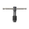 BROWNELLS T-HANDLE TAP WRENCH, NO. 1E, 1/16" TO 1/4", STEEL