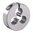 BROWNELLS ROUND WIRE GAUGE CARBON DIE 13/16  DIAMETER 6-48 THREAD