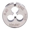 WIRE GAUGE CARBON DIES - ROUND WIRE GAUGE CARBON DIE 13/16  DIAMETER 8-40 THREAD
